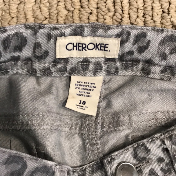 Girls Cherokee Leopard Pants - Picture 6 of 6